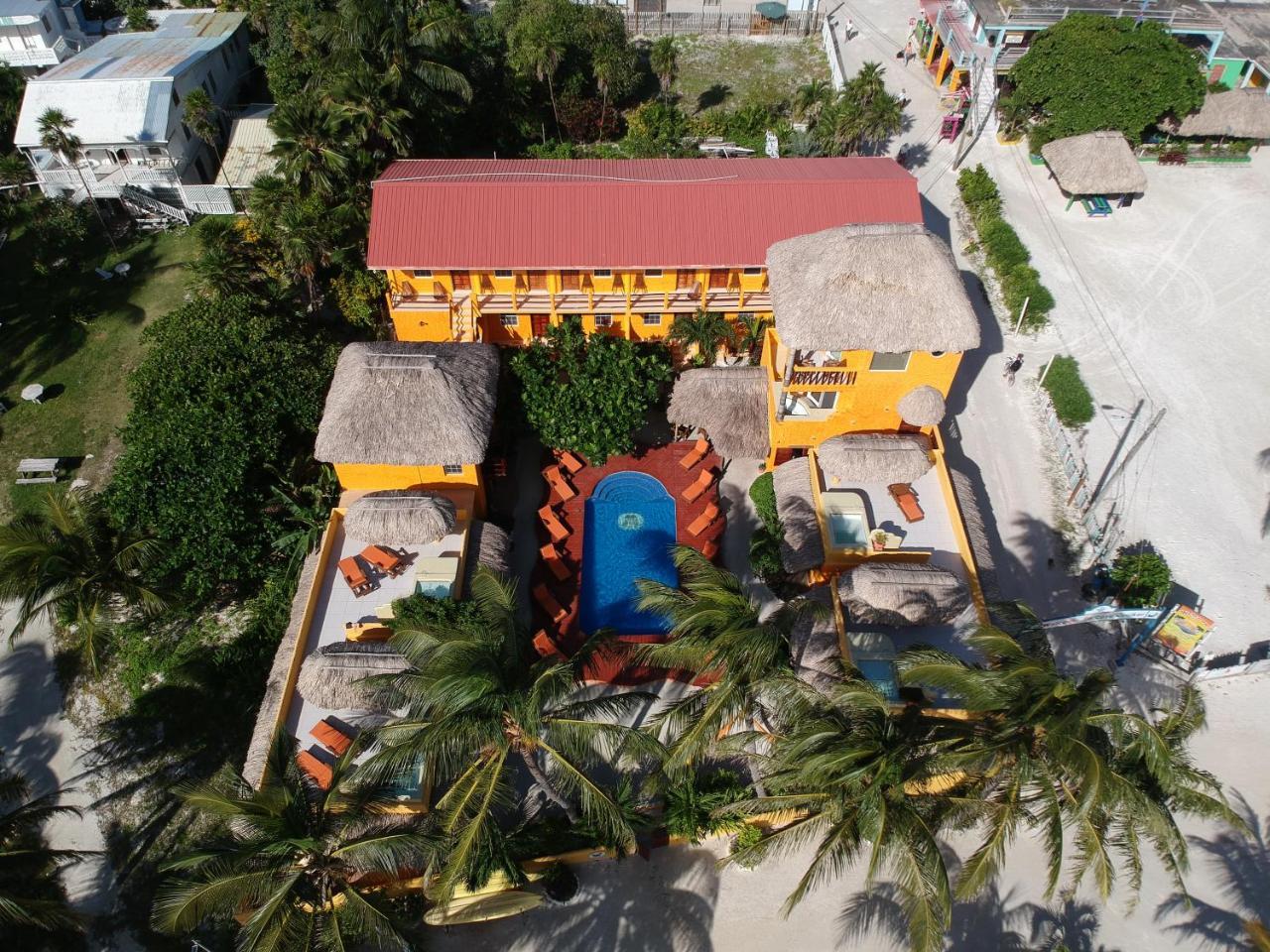 Seaside Cabanas Hotel Caye Corker Exterior foto
